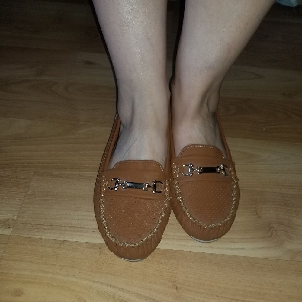 Women's loafers brown wells Comfort
